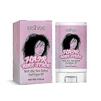 Palito de Cera de Cabelo EELHOE, Longa Duração para Fixação de Cabelo Alisamento Pequeno Cabelo Quebrado Natural Brilho S