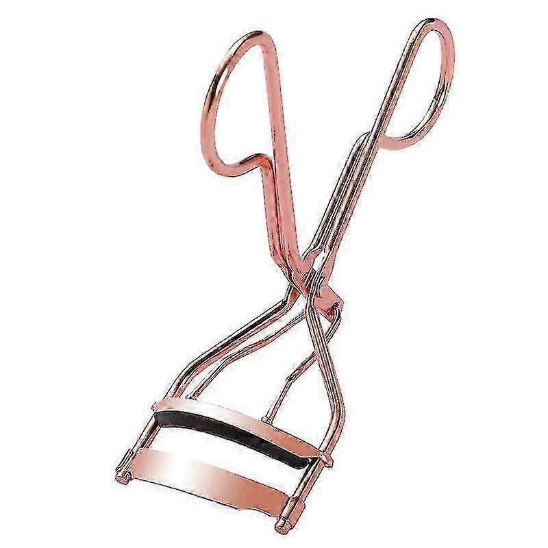 Recourbe-cils manuel portable Recourbe-cils en métal à bande de caoutchouc élastique 1 pièce - DD01