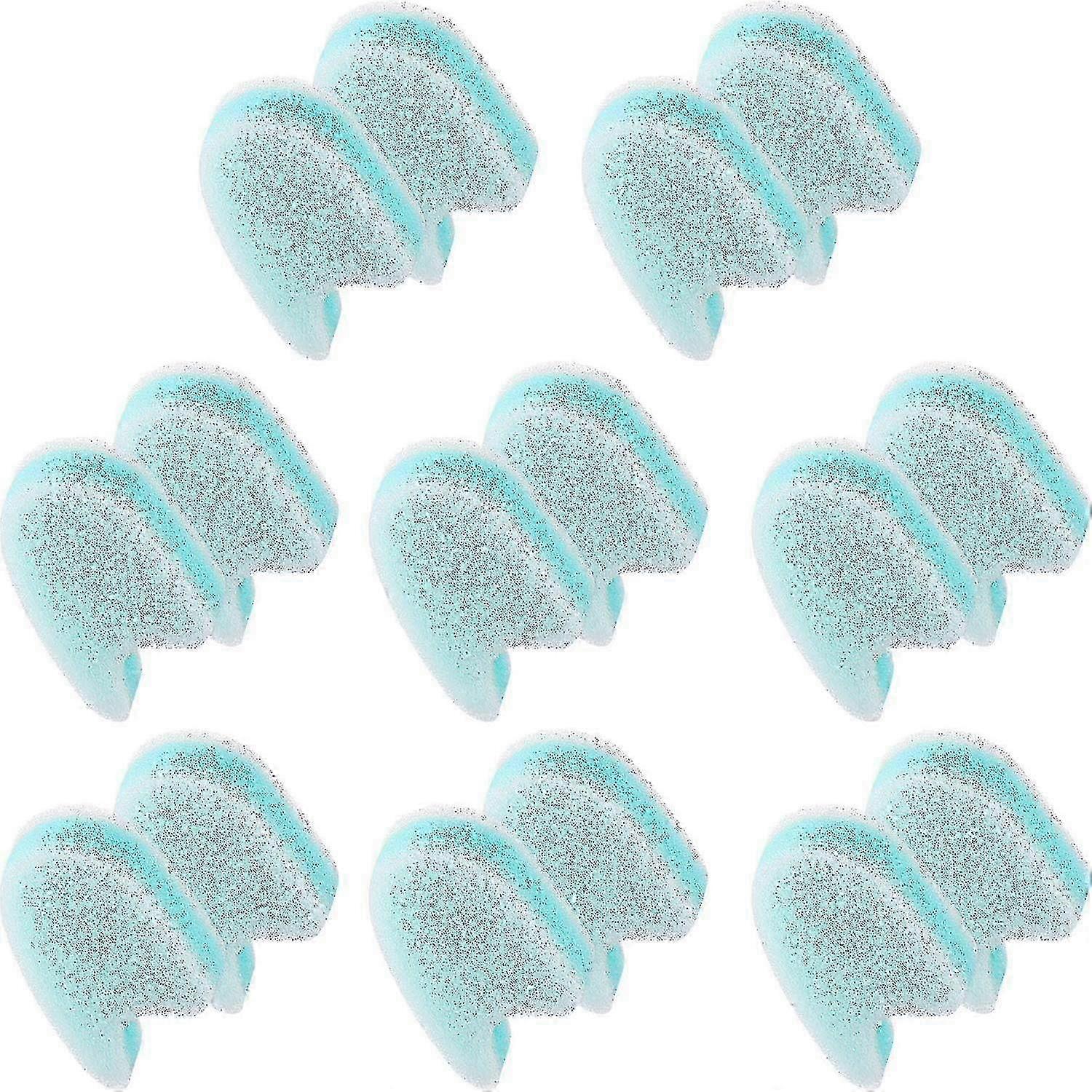 16 Pieces Foam Toe Spacers for Feet 3 Layer Foam Toe Separators for Overlapping Toes