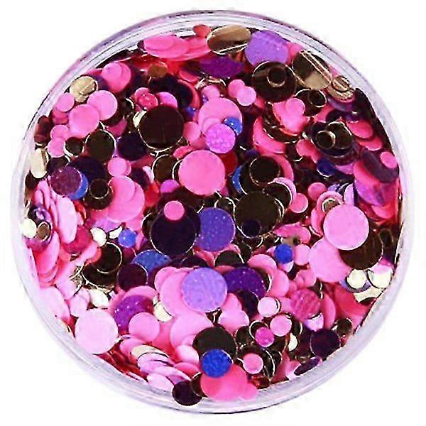 Nail Glitter - Mix - 8ml - Multicolour Glitter