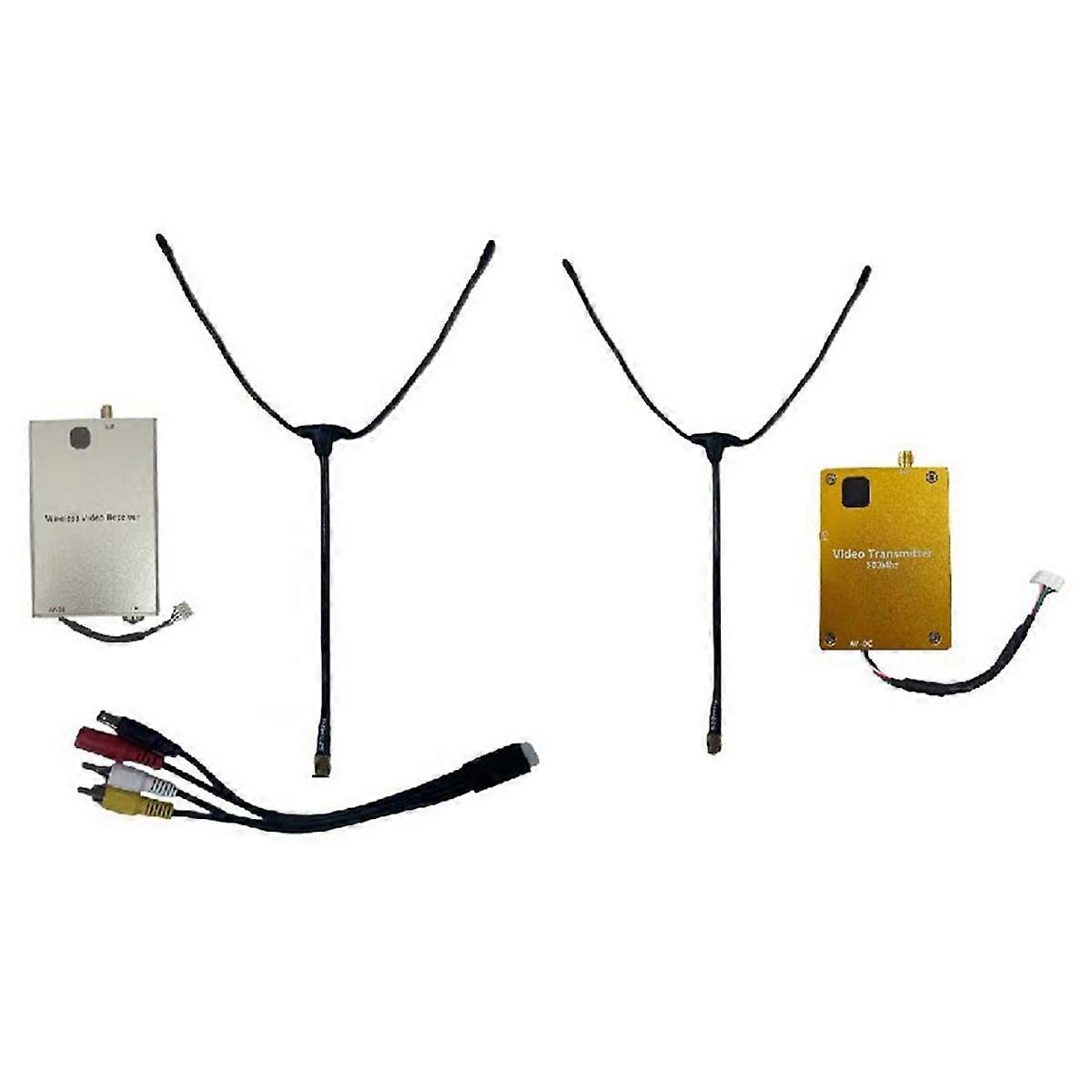 40KM FPV Video Transmitter Receiver 500Mhz 4W Wireless UAV Video Transmitter Receiver Long Range Transmission