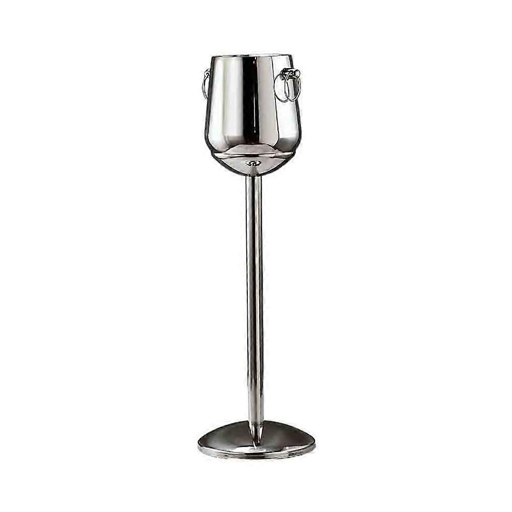 Ice bucket for party, champagne bucket stand, stainless steel bar ice bucket