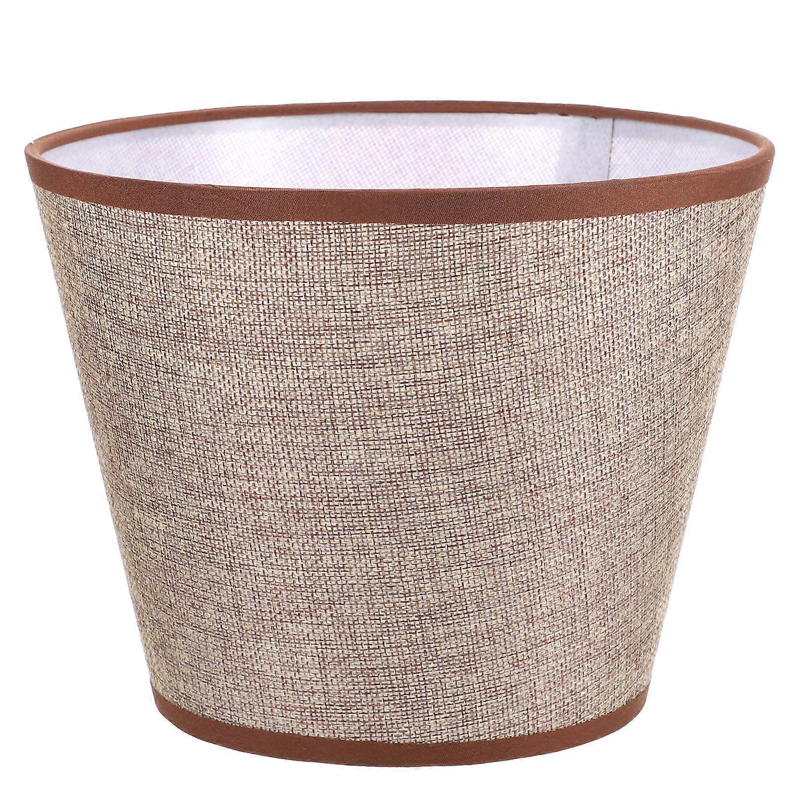 Table Light Lamp Shade Simple and Elegant Cloth Bedroom 8.7×8.7×6.7in Light Diffusion 1Pcs