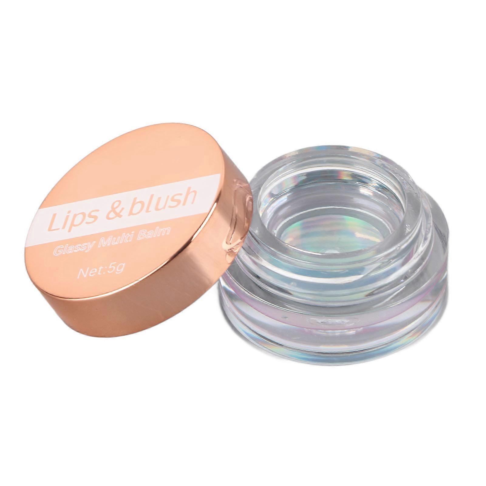 Color Changing Cream Blush Moisturizing Nourishing Waterproof Lasting Glitter Cream Blusher for Makeup