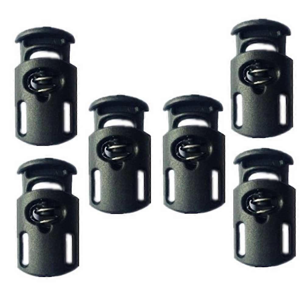 Toggles For Drawstrings Plastic Cord Locks Lanyard Use 3.00x1.50x1.20cm Keep Cord Tight And Secure 500Pack