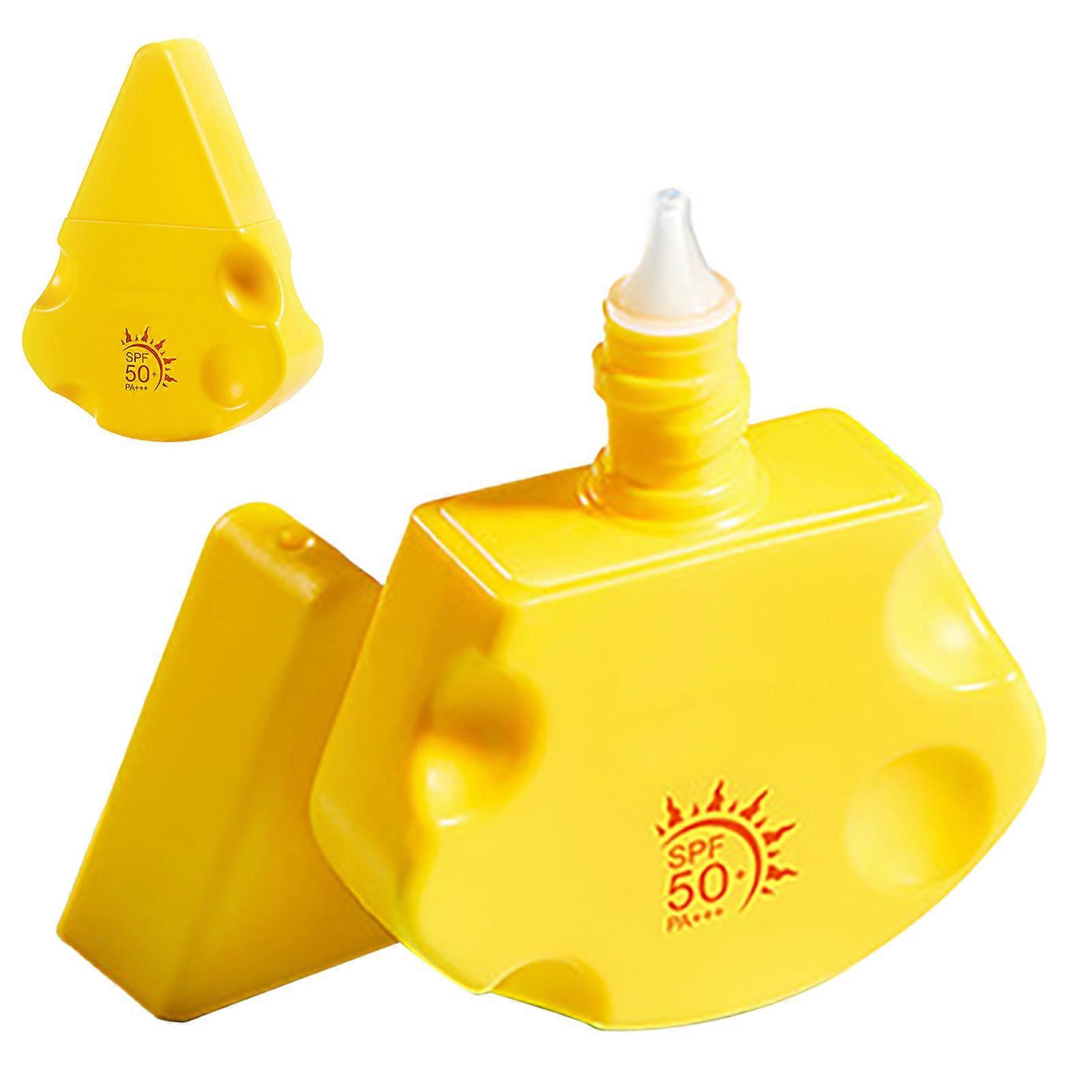 30g Face Sunscreen SPF50+ PA+++ Sun Block Refreshing Moisturizing Greasy Resistant for Daily Use