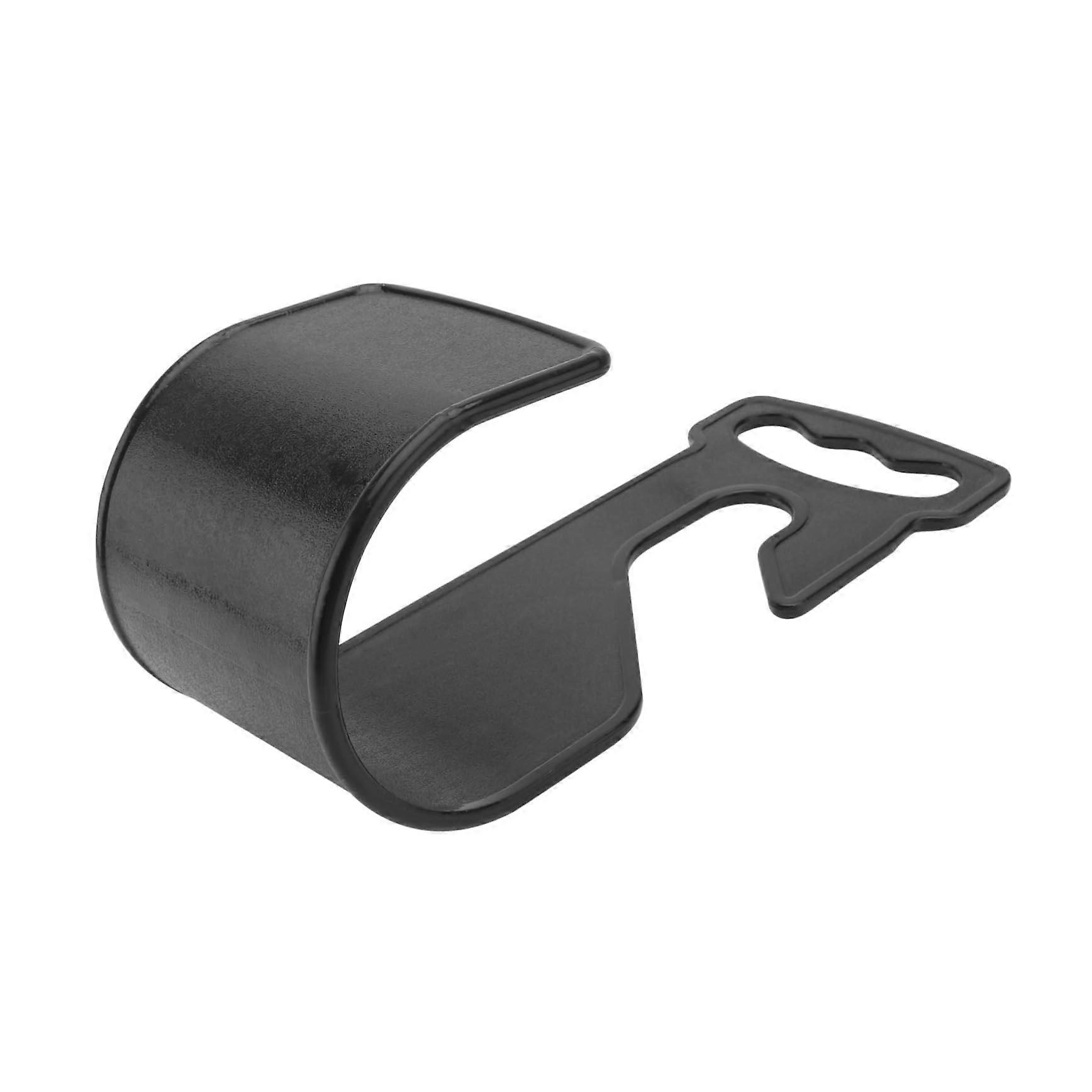 Expandable Hose Holder - Black Garden Hose Organizer for Easy Installation, No Drilling, Durable and Space-Saving Design