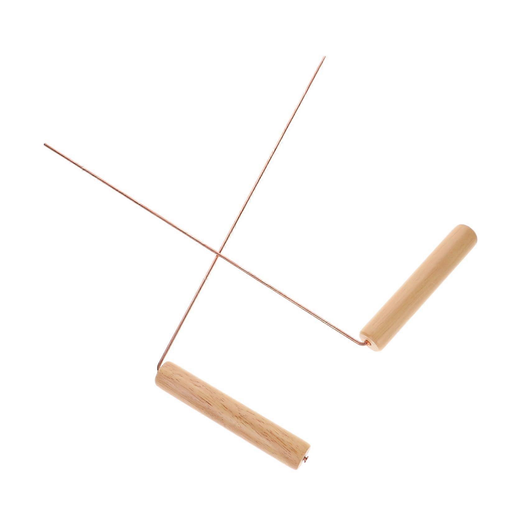 Copper Dowsing Rods Set of 2 for Outdoor Use Durable Water Finding Tool for Geobiology and Treasure Hunting