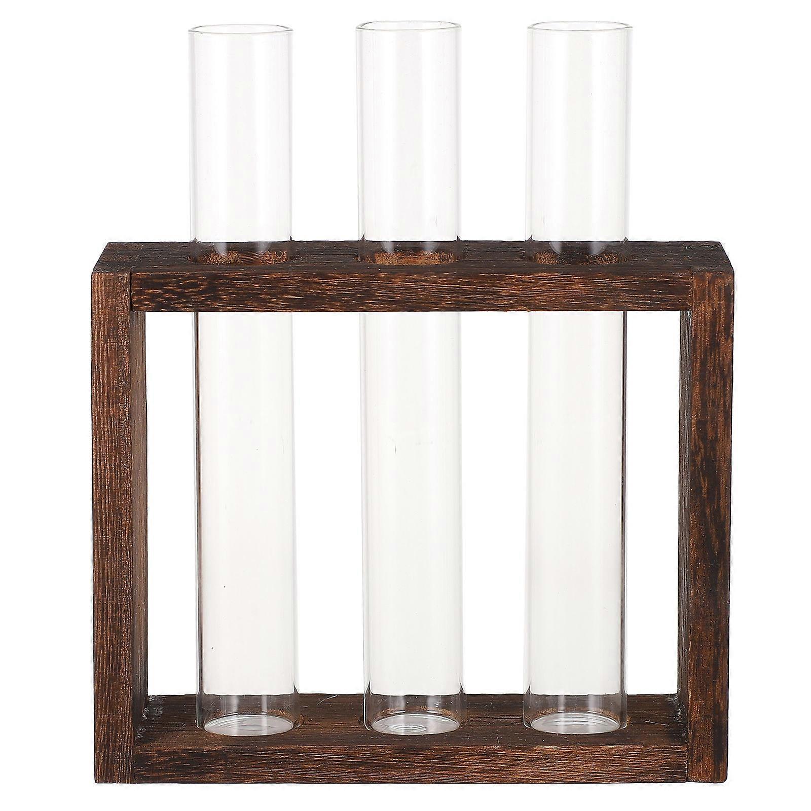 Assorted Color Test Tube Vase Container Made of Durable Synthetic Material for Storage Use 1 Set