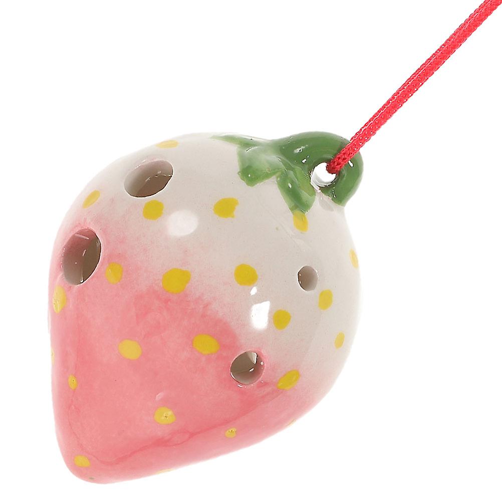 Beginners Practice Ocarina Portable Ocarina Instrument High-End Ceramic Material For Wind Instrument Lovers 1Set
