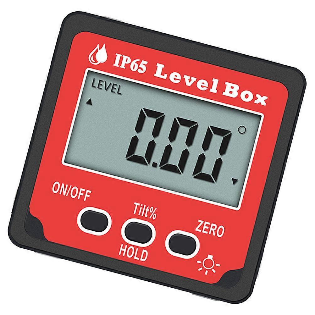 Portable Mechanical Inclinometer Digital Protractor For Medical Industry LCD Display 1Pack