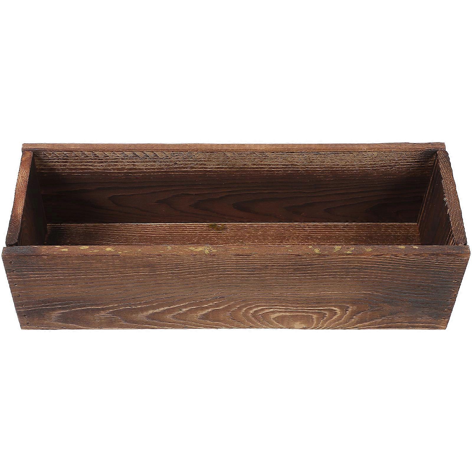 Here's a refined product description for a **Wooden Flower Pot / Planter Box** suitable for online listings or marketing materials:
### 🌿 Wooden