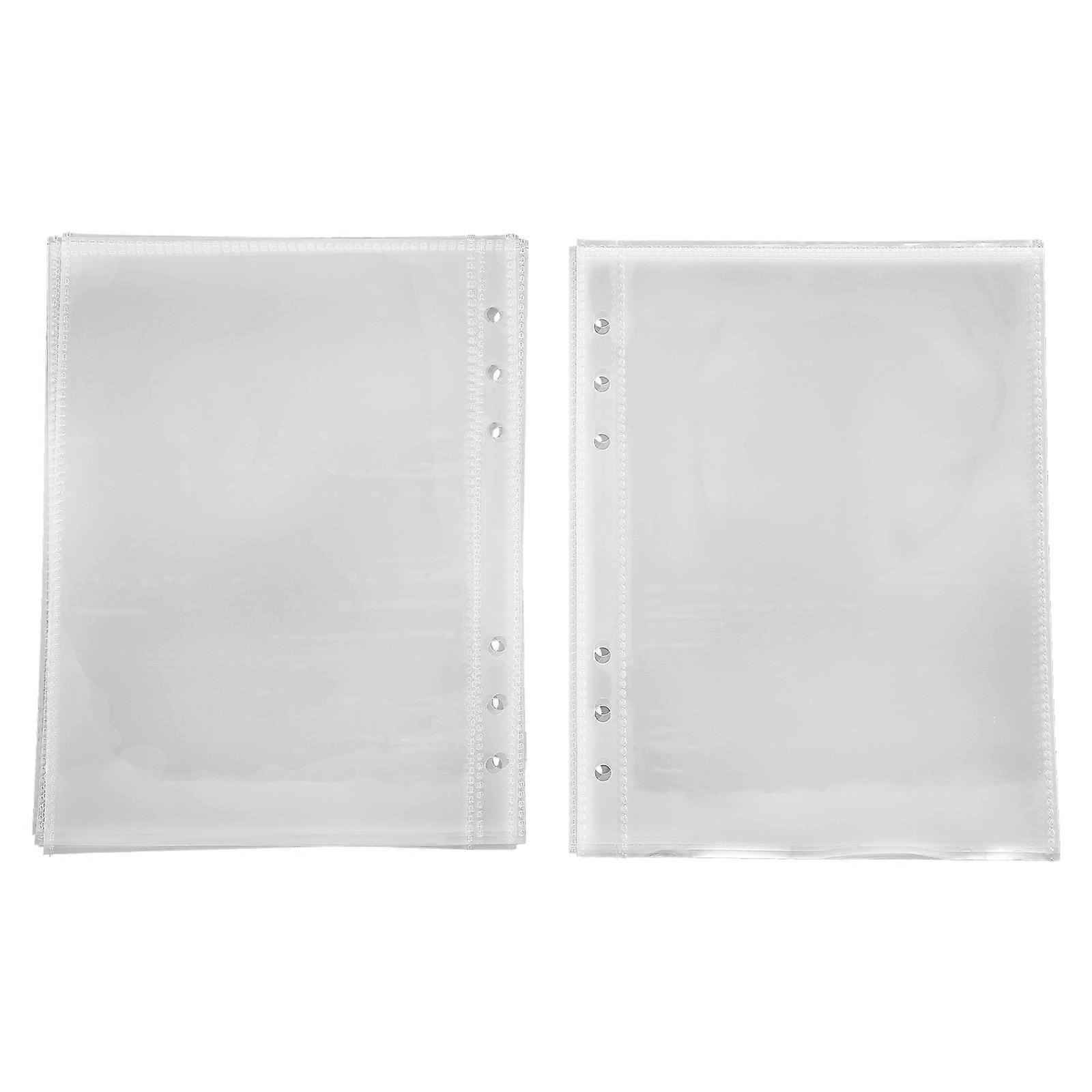 Plastic Storage Sheets Game Card Storage Solution Office Use 20Pack