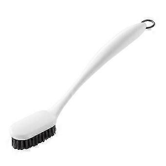 Laundry Brush Ergonomic Long Handle Hard Bristles Heavy Duty Multi-functional