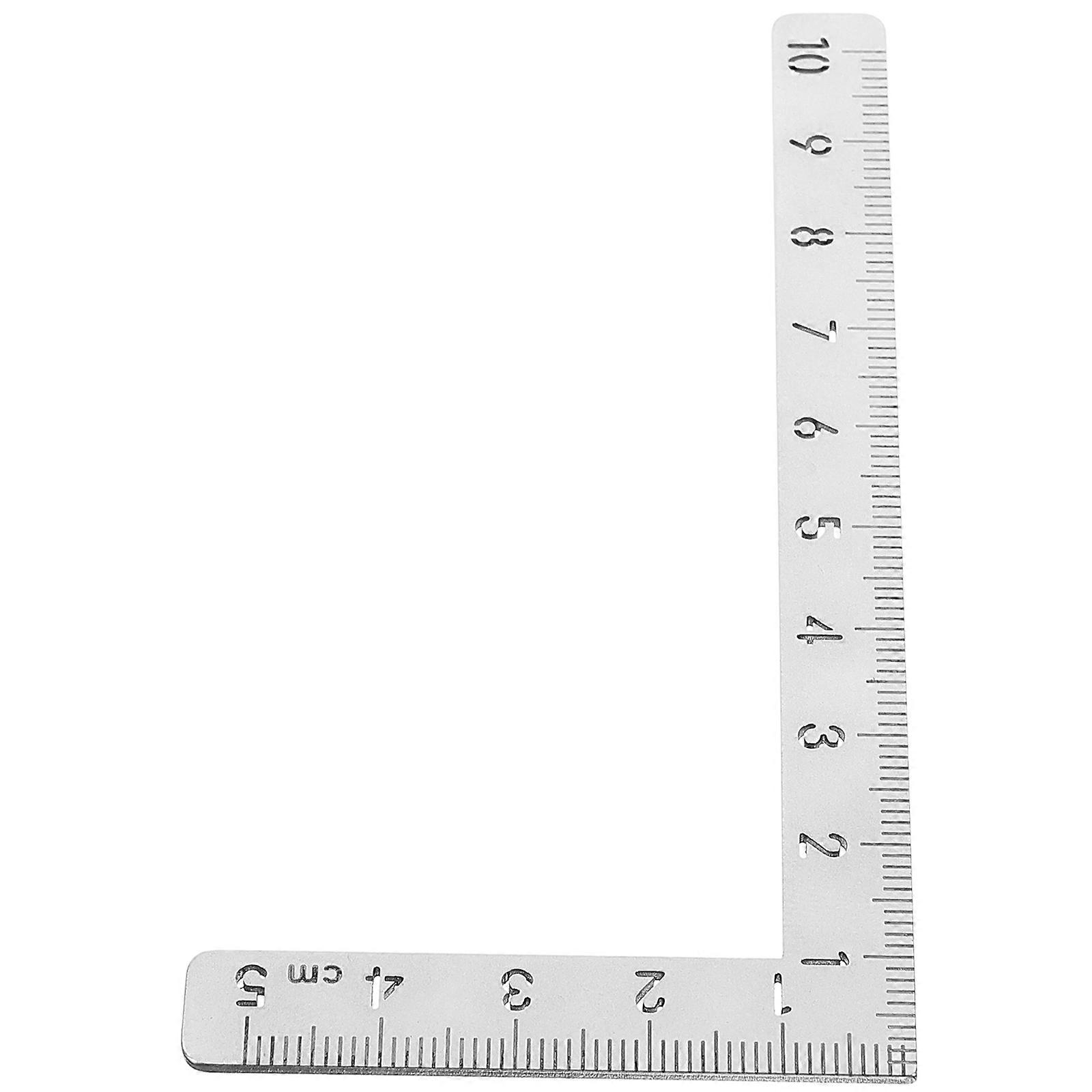 Lightweight Right Angle Ruler Protractor for Woodworking – Portable Measuring Tool for Accurate Angles, Ideal for Carpenters and DIY Projects