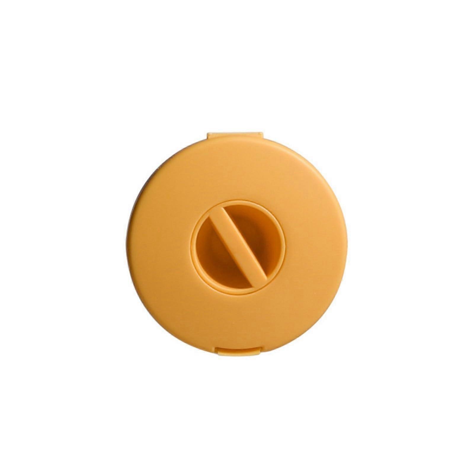 Rotating wire spool box, portable, round, cable winder, management, storage box, charging and data cable Ref: 1505