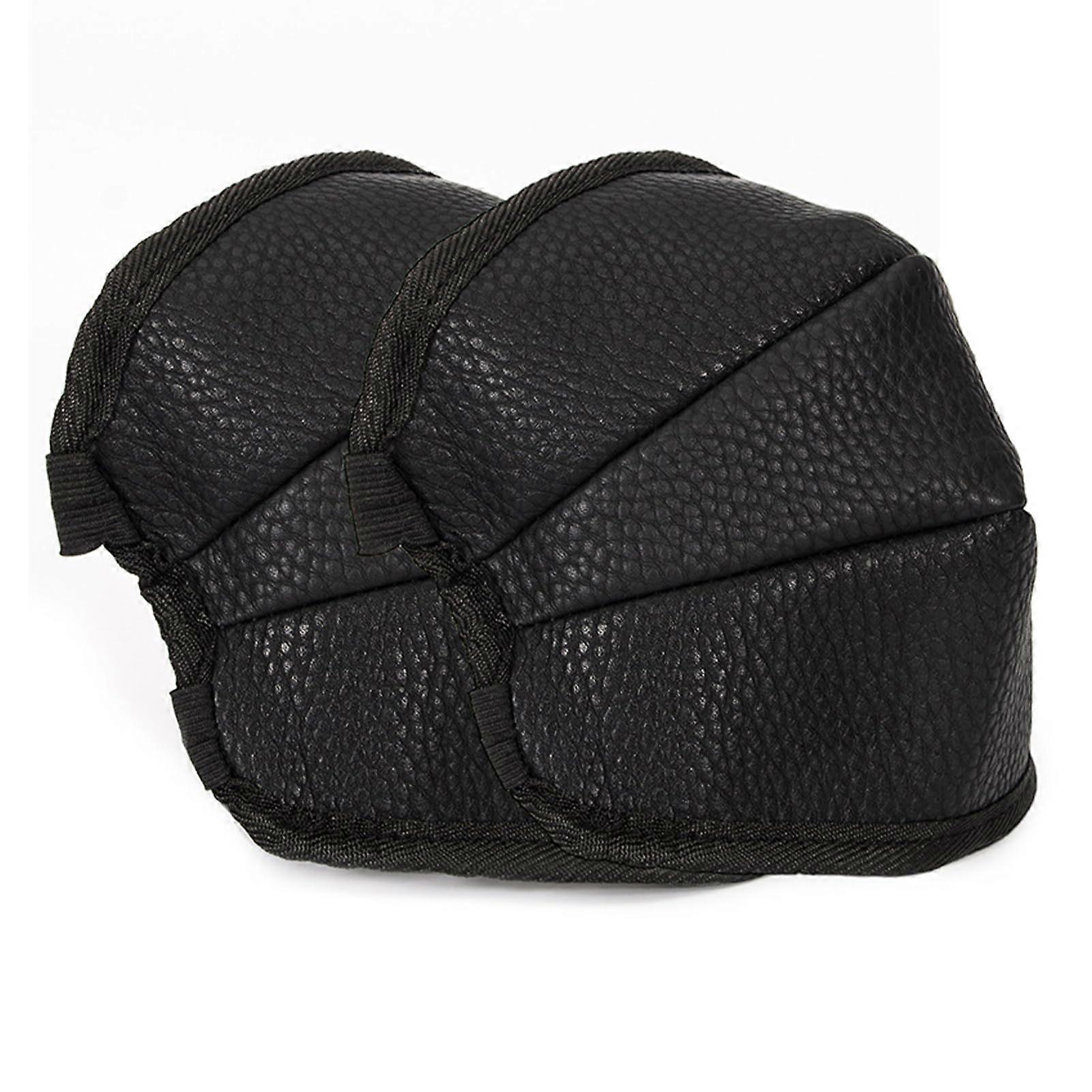 Soft PU Leather Knee Pads With Elastic Band For Ice Fishing And Winter Fishing Gear