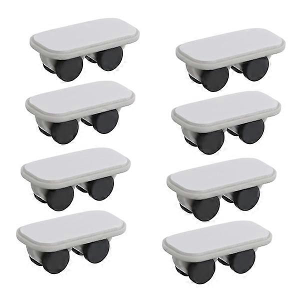 8pcs roller lower pulley swivel wheels box toolbox storage.