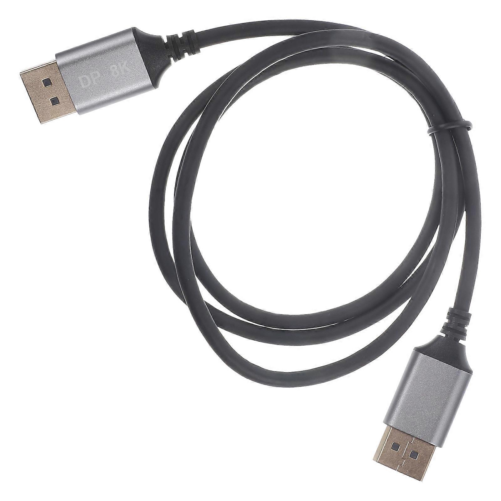 Display Port Cable 1M Extension Wire For Video Transmission In Home Office And Workplace Setup 1Pack