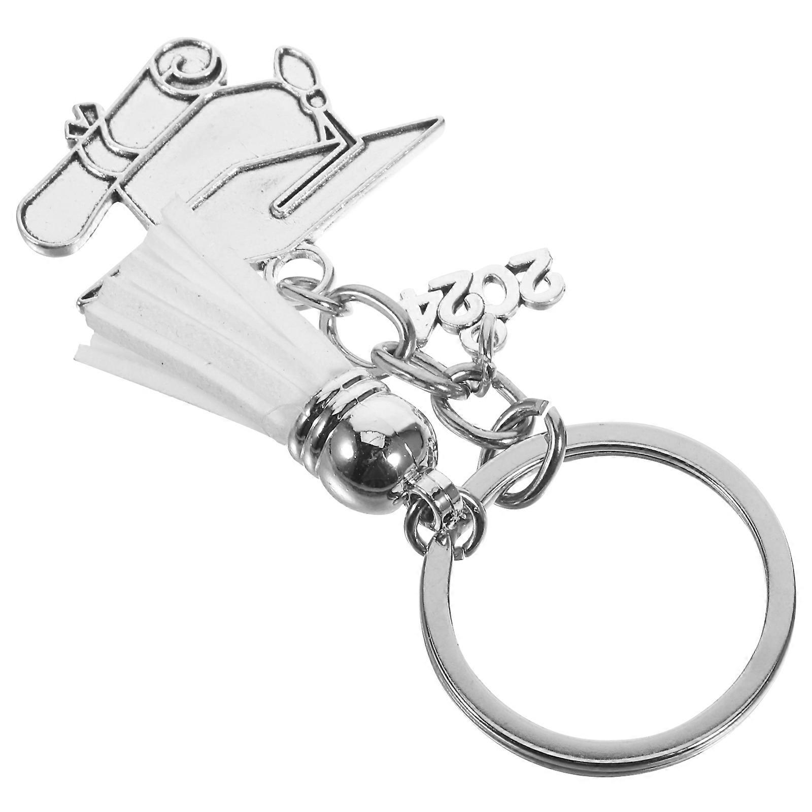 Graduation Hat Keychain Special Occasions Commemorative Item Zinc Alloy 1Set
