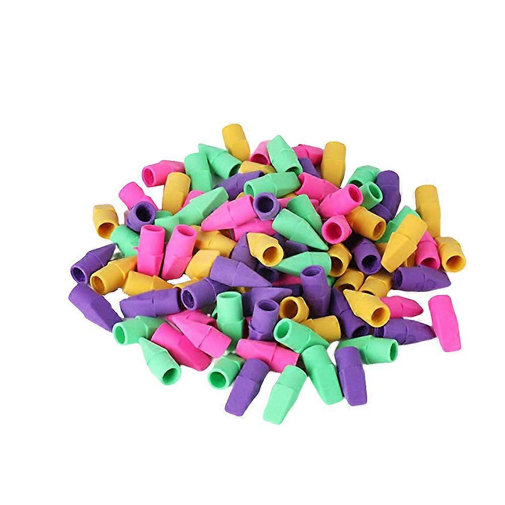 Colorful Pencil Eraser Set for Students Made of Durable TPR Safe and Portable Assorted Colors
