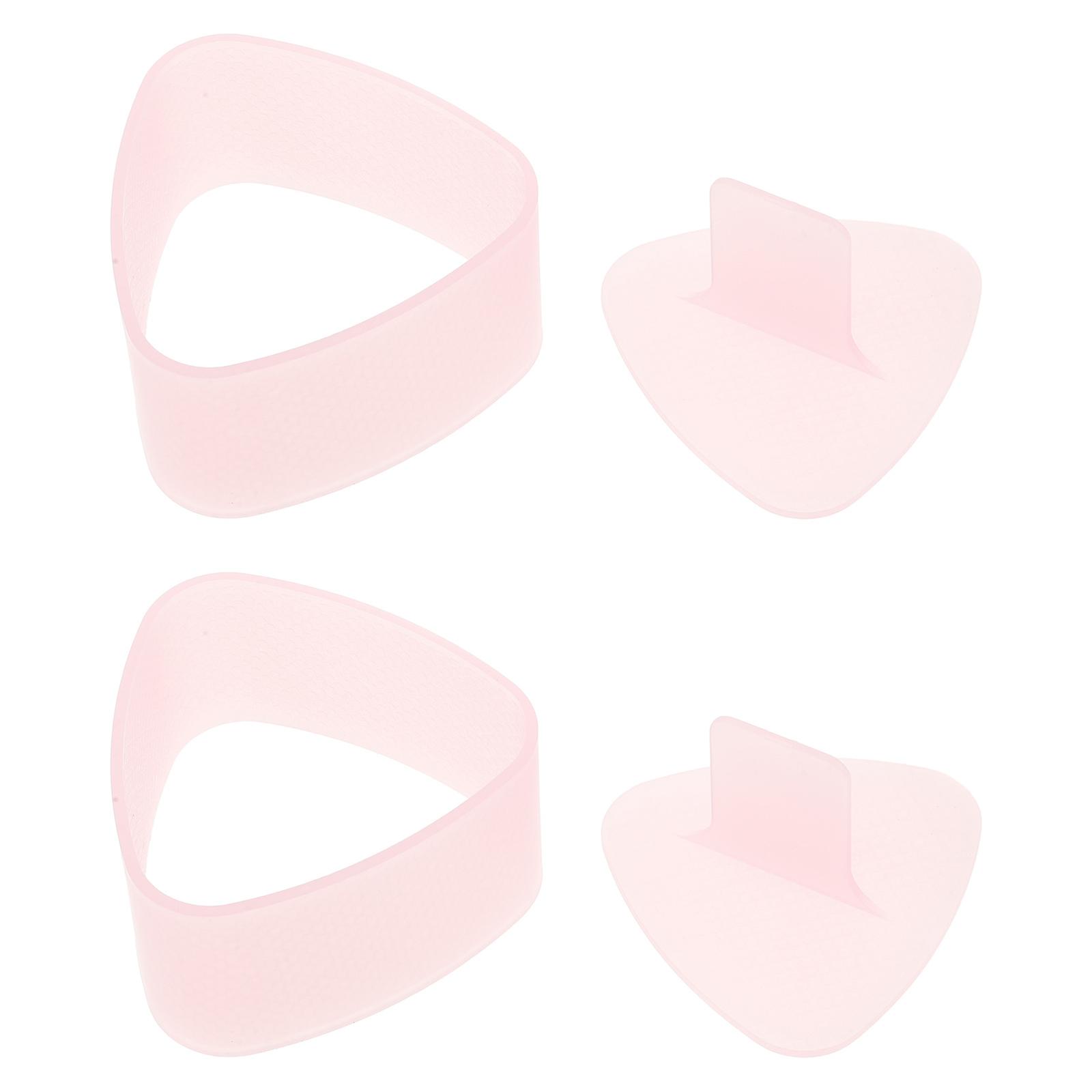 Pink Rice Mold Set for Home Use Nonstick Triangle Rice Ball Maker Convenient Sushi Press 2pcs