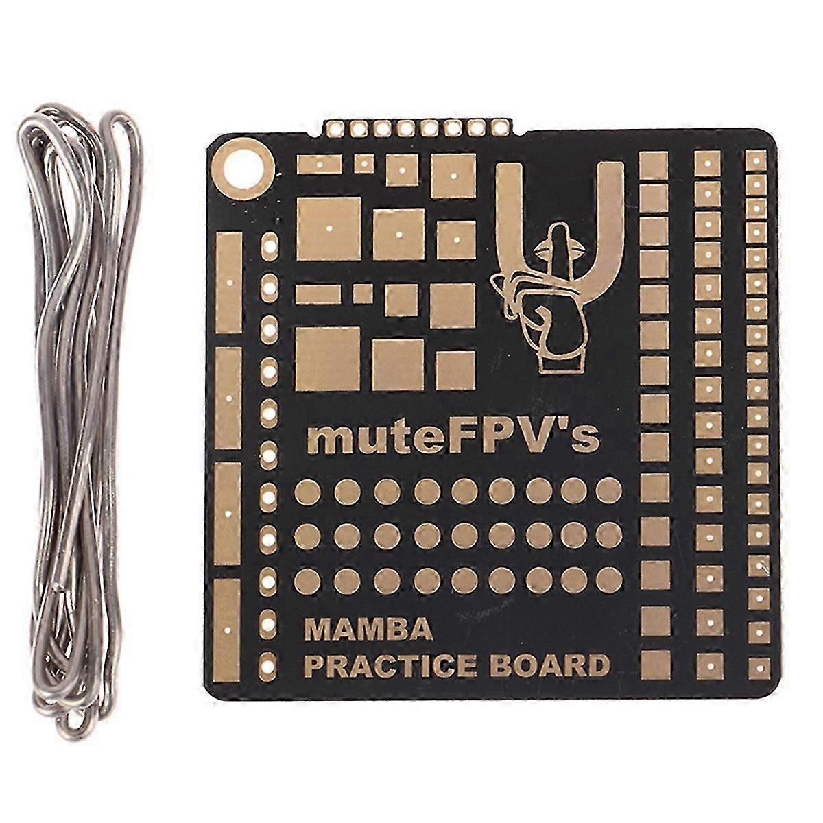 DIY Soldering Practice Board for FPV Beginner Pilots 49x49x1.6mm