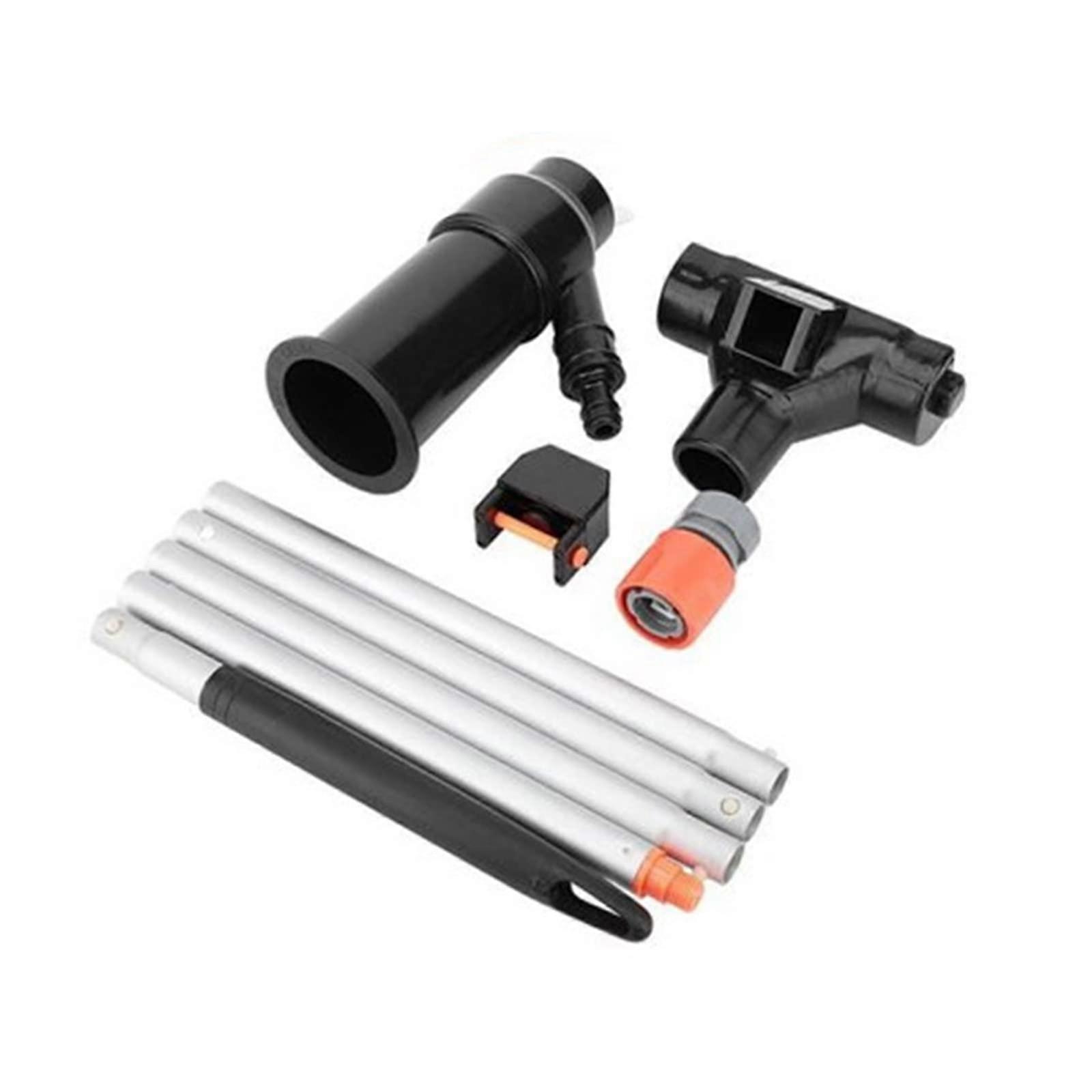 Portable Pool Vacuum Jet Mini Underwater Cleaner for Spa and Pond, Water-Powered with Mesh Bag, Efficient Pool Cleaning Tool