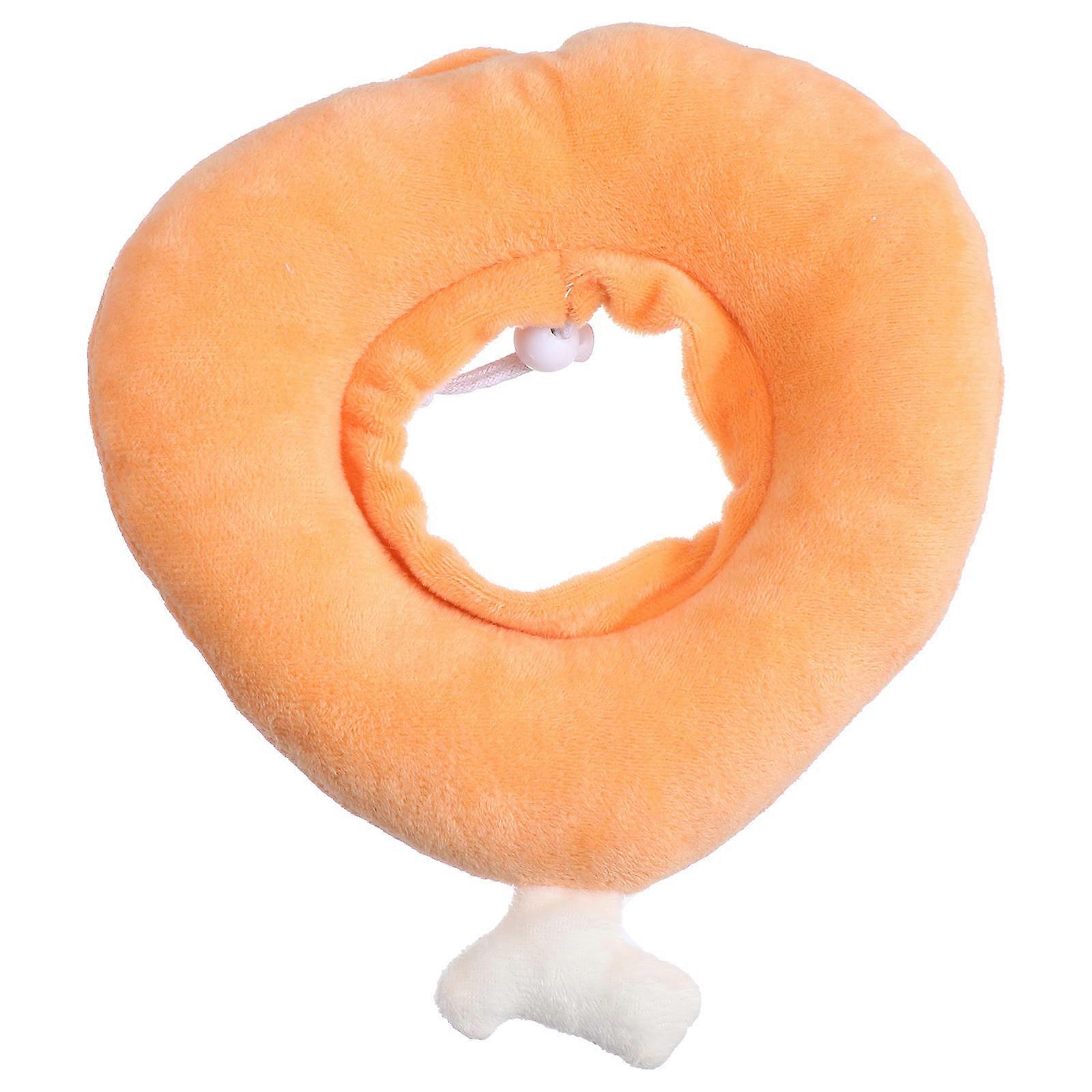 Anti-Lick Pet Collar Designed For Injury Recovery With Chicken Leg Style Material 1Set