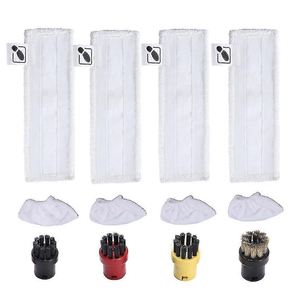 Cleaning Cloth Cover Round Brush, Suitable for Yigu Sc2 - Sc5, High-Efficiency Stain Removal and Durable