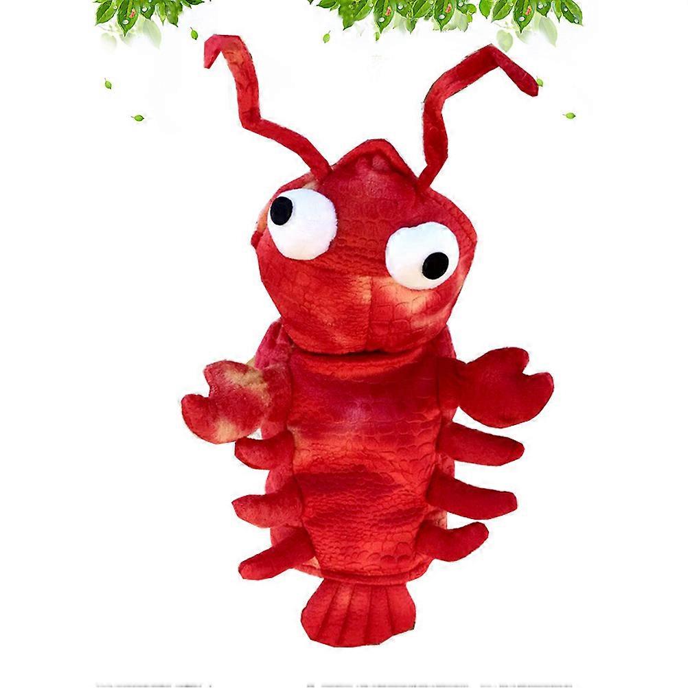 Lobster Dog Costume Warmth Outfit For Dog Autumn Winter Red Size L 1Set