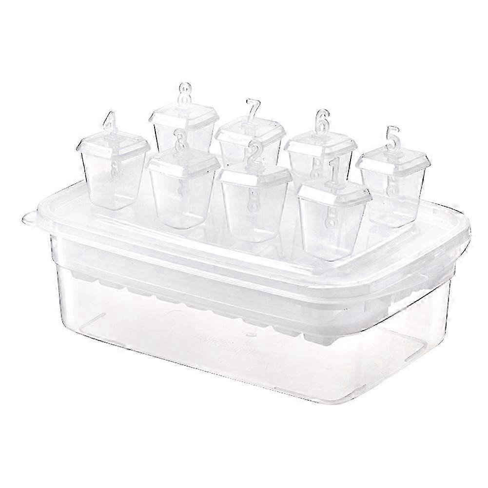 DIY Ice Cream Maker Popsicle Mold & Ice Cube Tray Pan - Fun Green Lolly Maker for Homemade Treats and Refreshing Summer Snacks