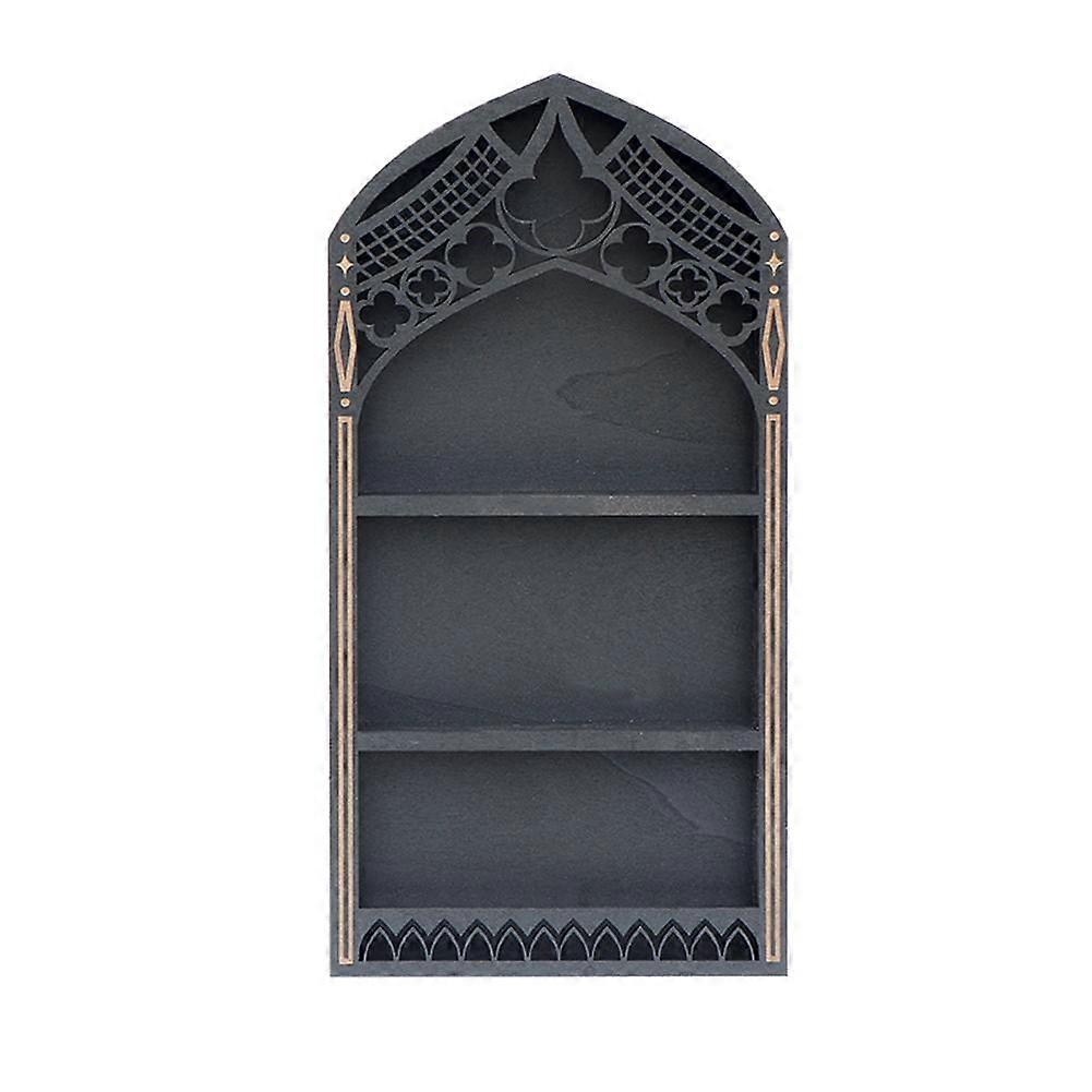 Multi-layer French Frame Star Door Wall Mounted Floating Display Shelves