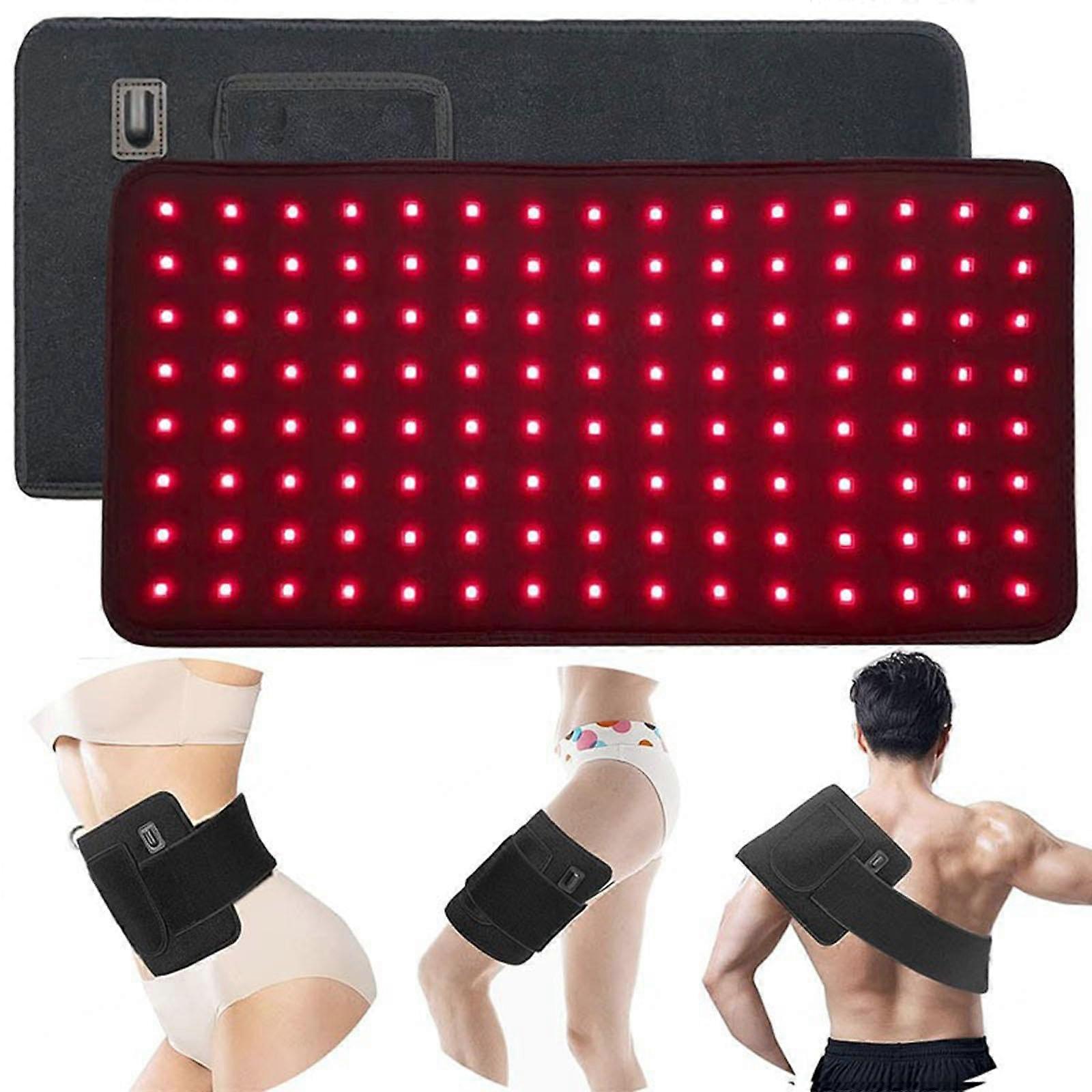 Red Light Therapy Device with Timer for Back Waist Pain Relief