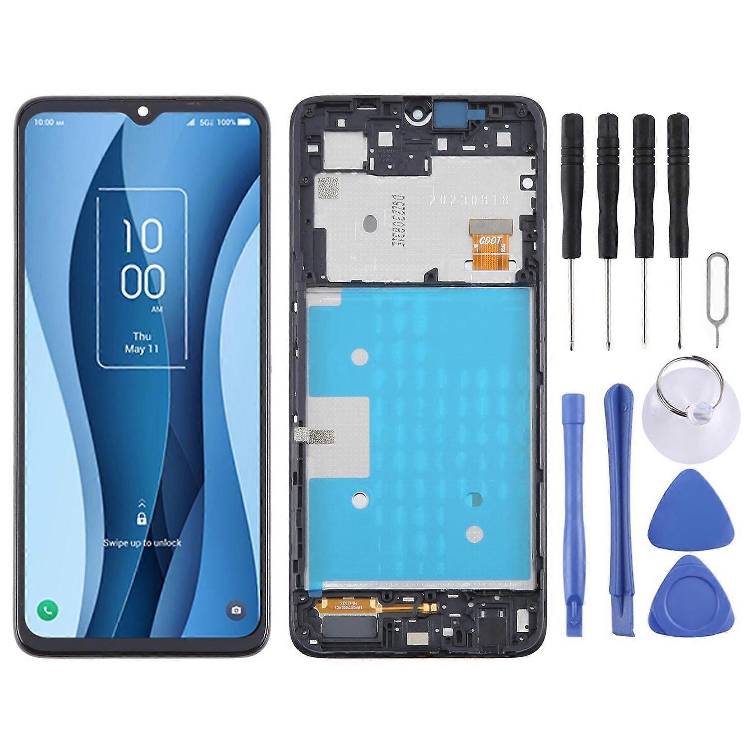 For TCL 40 X 5G T609 LCD + Touch Screen With Frame