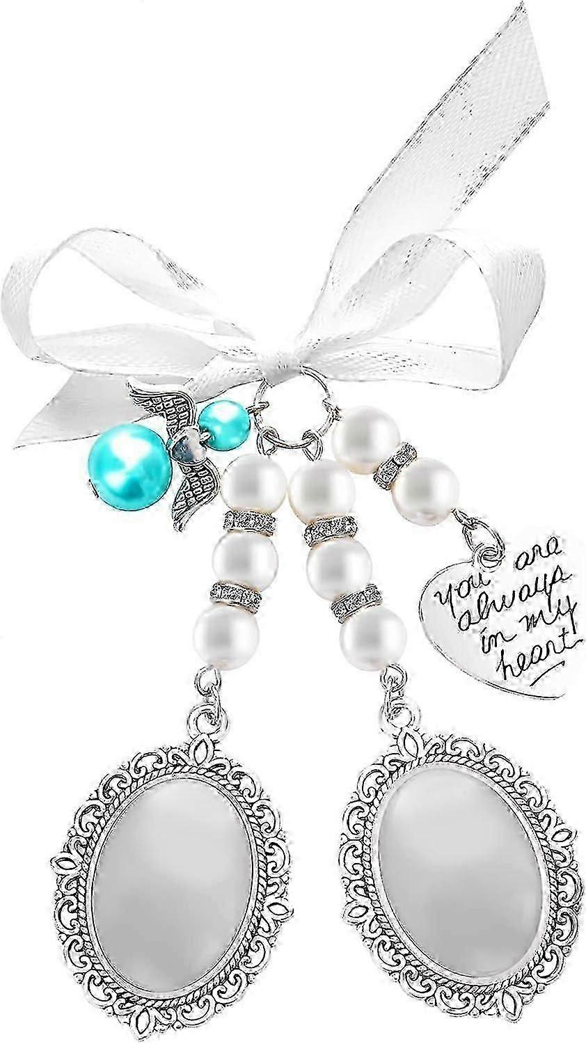 Wedding Bouquet Photo Charm Bridal Memory Charm for Bouquet