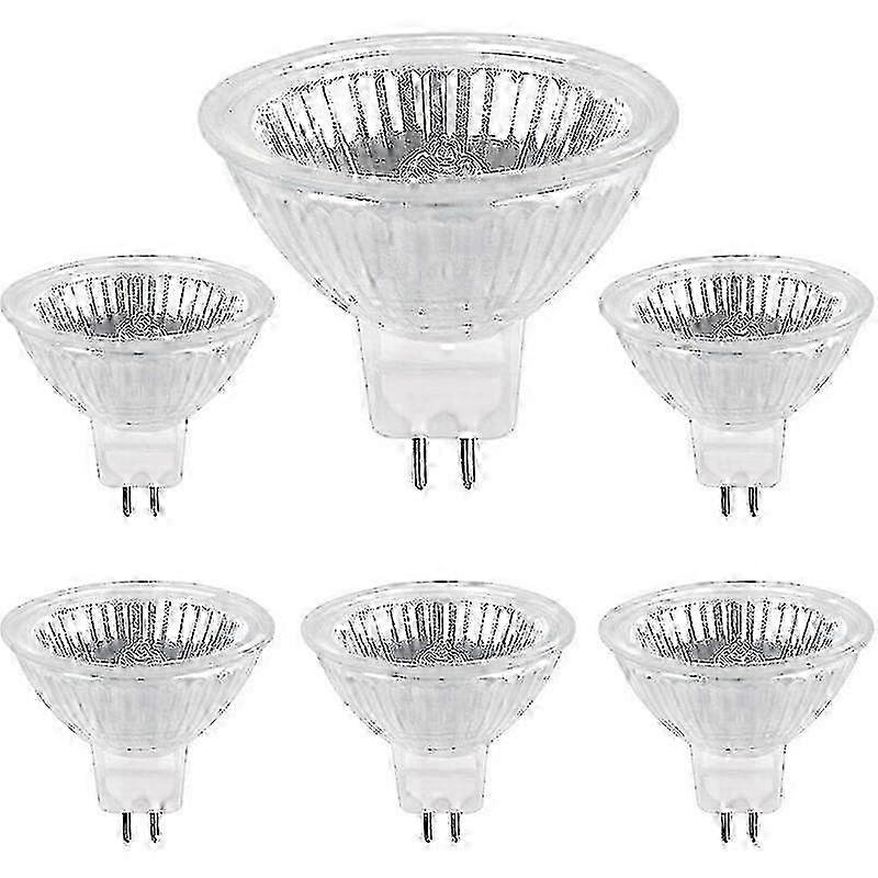 50W 12V Halogen 6-pack bulb GU5.3 2