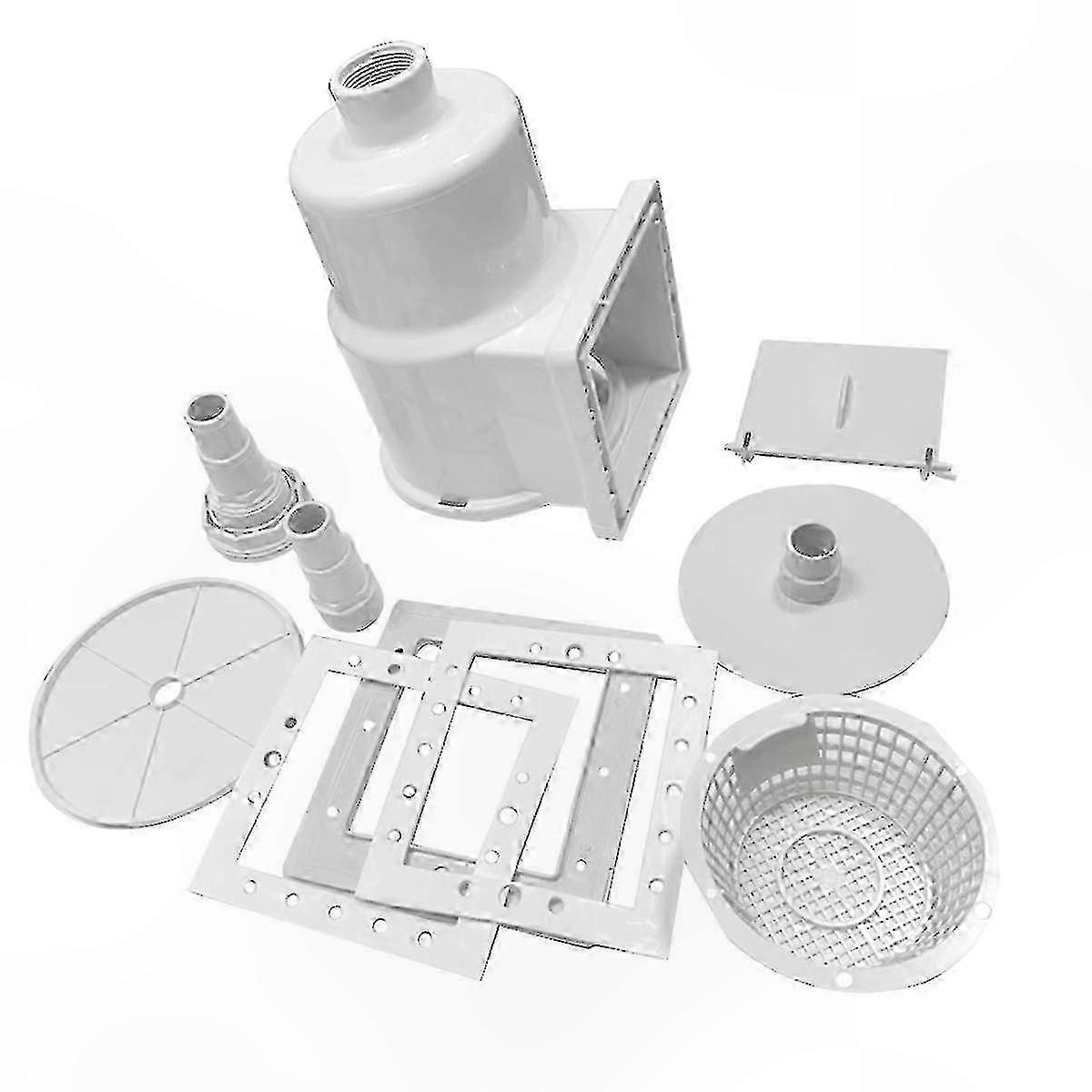 Narrow Mouth Pool Skimmer Kit for Swimming and Ground Use Easy-to-Use Tool for Efficient Cleaning