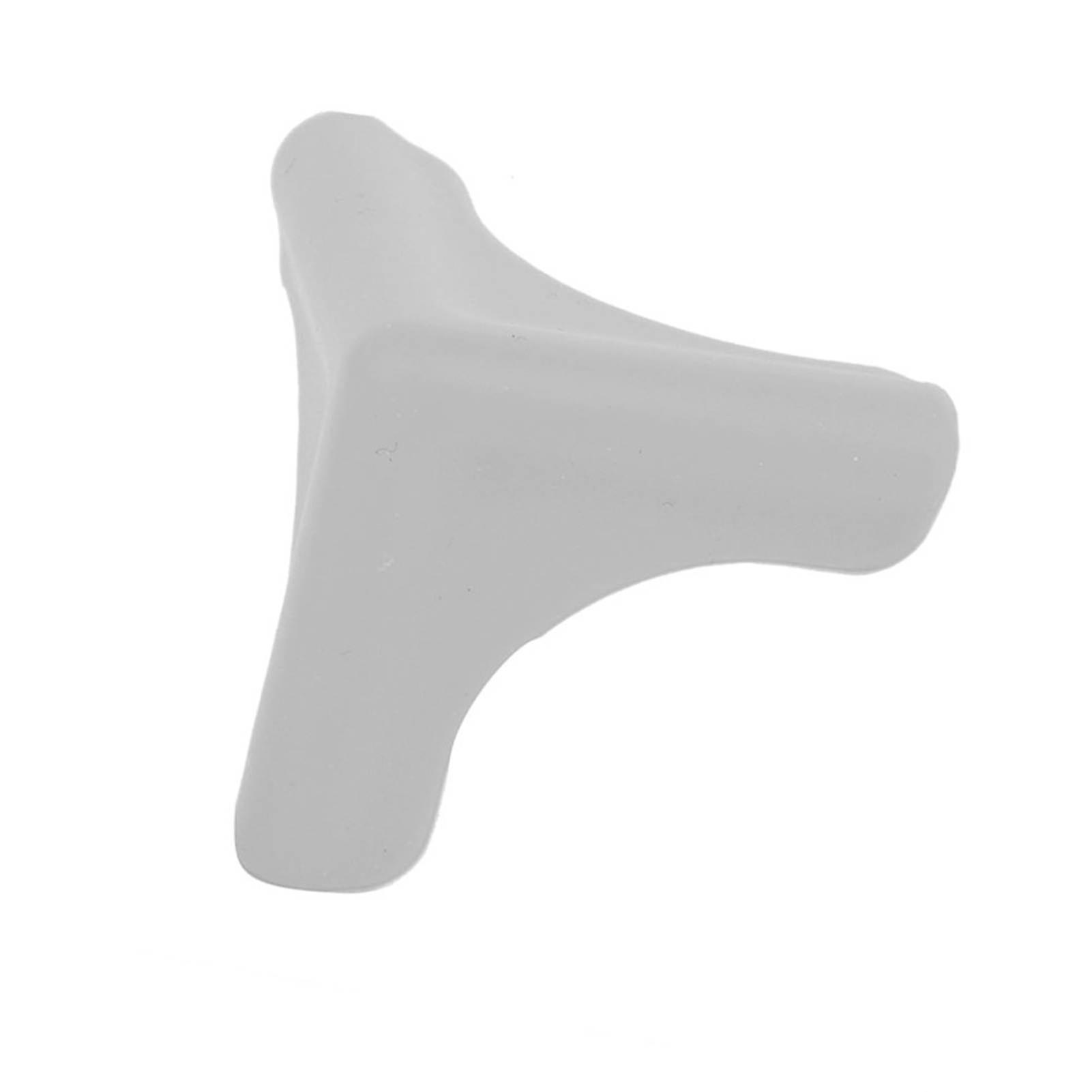 4pcs Gray Food Grade Silicone Corner Guards, 4pcs Right Angle