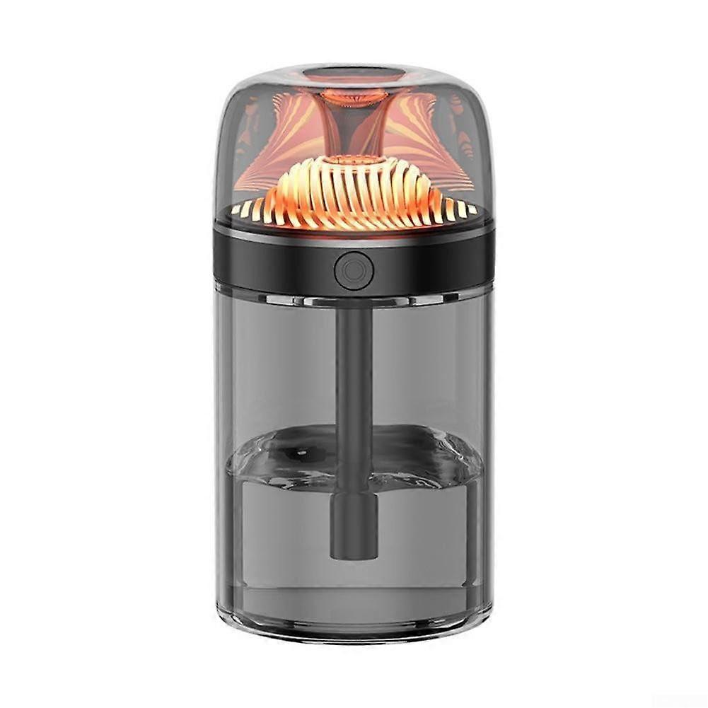 Modern 300ML Car Humidifier equipped with Advanced Mist Technology and Subtle Illumination (Gray)