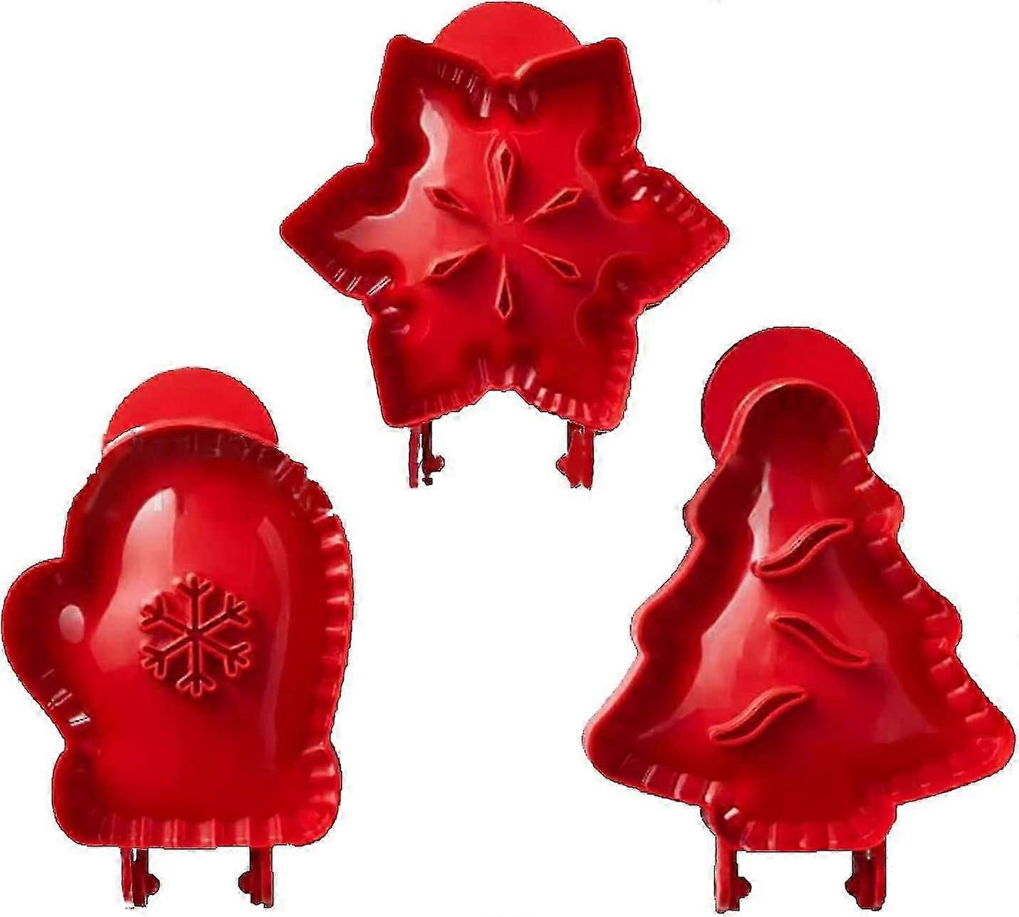 مجموعة من 3 قطع قوالب فطيرة اليد ، العجين كوى جيب فطيرة قوالب حزب potluck قوالب فطيرة اليد للمطبخ