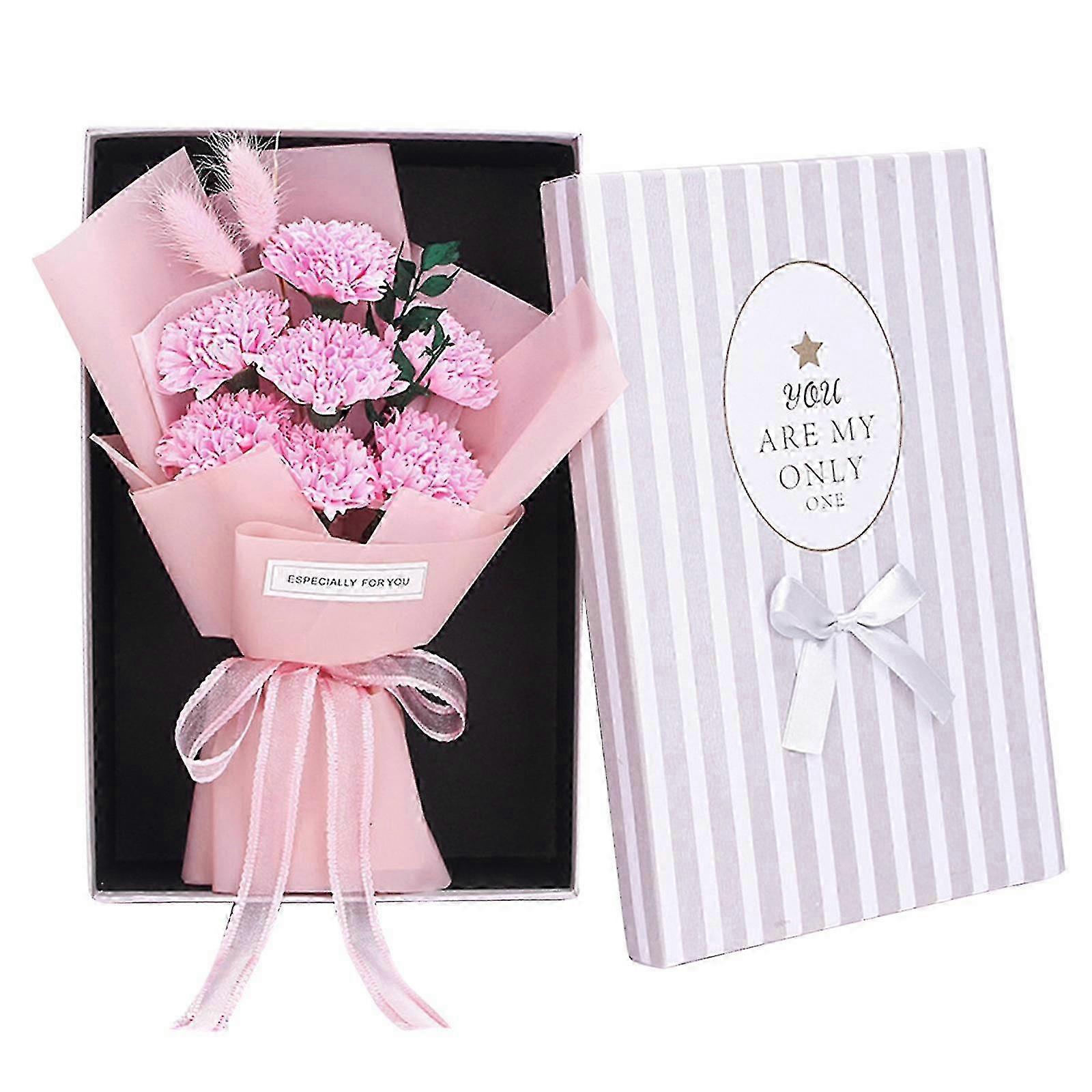 Muttertag Geschenk Muttertag Geschenk Hand Blumenstrauß Geschenkbox Seife Blume Geschenkbox für Mutter
