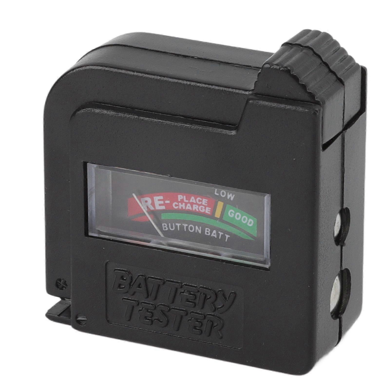 Battery Capacity Tester High Accuracy Digital Display Portable Battery Checker for AA AAA D C 9V 1.5V Battery