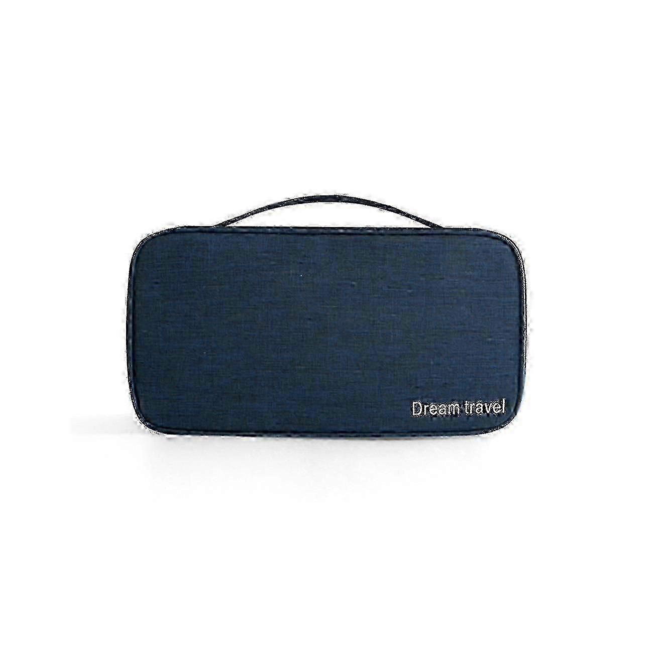 Navy Blue Compression Sack for Travel Underwear and Small Items Sto...
