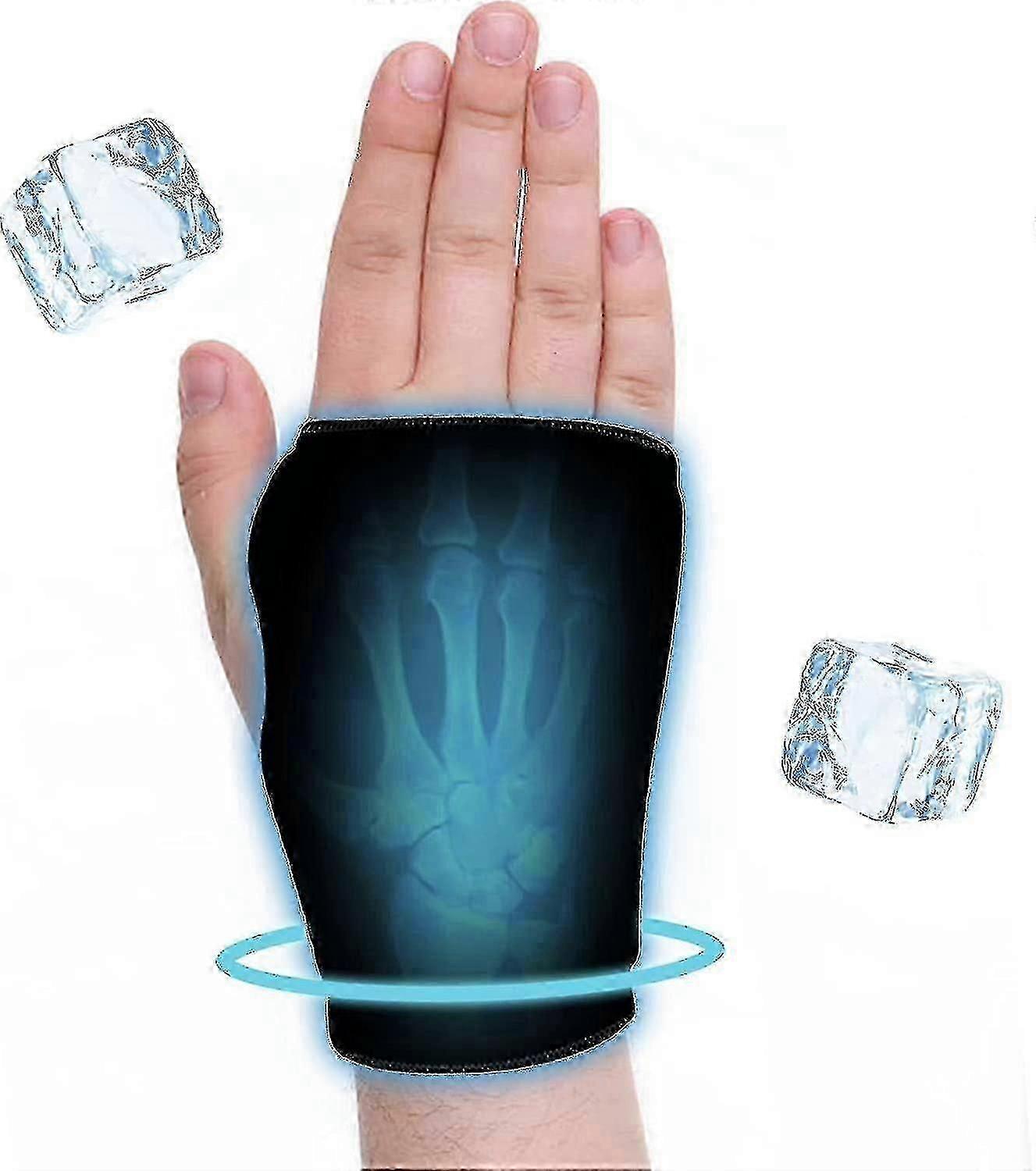 Cold compress wrist ice pack for arthritis relief