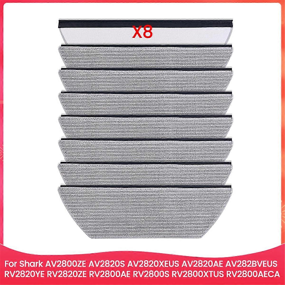 8PCS Microfiber Mop Pads Kit for AV2800ZE RV2820YE RV2820ZE Washable Reusable Soft Microfiber Vacmop Refills