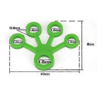 Hand Exercisers 3pcs Sector Finger Gripper Hand Grip Finger Expander Exercise Sectorlightgreen