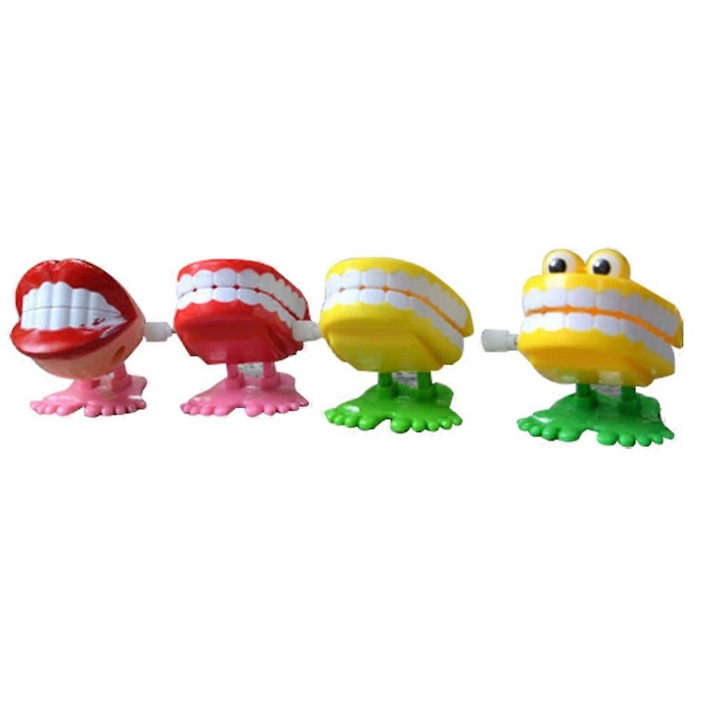 Wind-Up Clockwork Toys 12Pack Cartoon Educational Jumping Toy Assorted Color For Kids Playtime