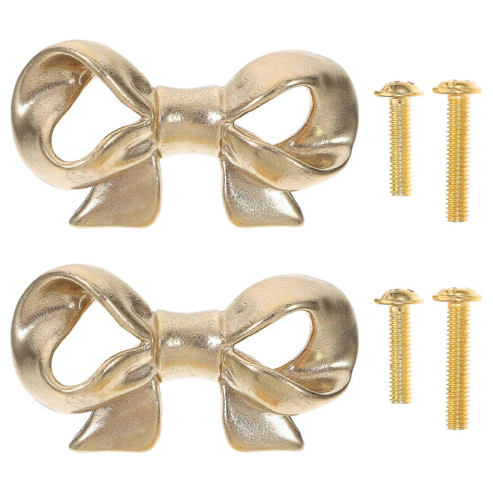 It seems like you've listed a product title for **2pcs Bow Shaped Brass Drawer Knobs**. If you're looking for help with any of the following, I can