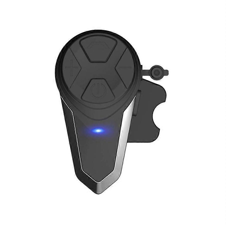 Motorcycle Bluetooth Headset, New Version 1000m Bluetooth Intercom for Ski/ATV/Off-road Vehicles, for up to 3 riders - black